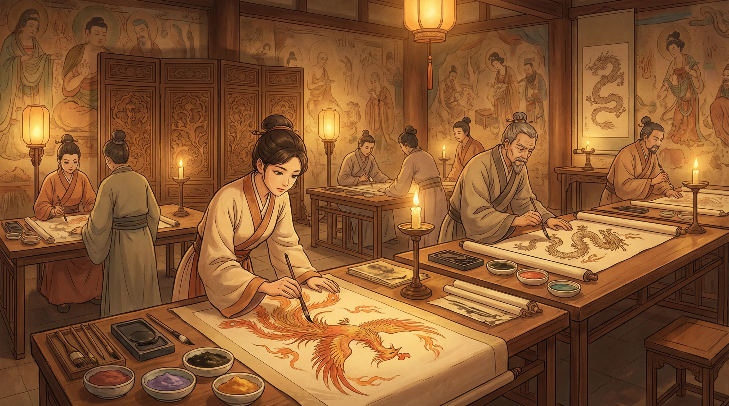 画师入驻 - dnf三觉任务 国风动漫画师